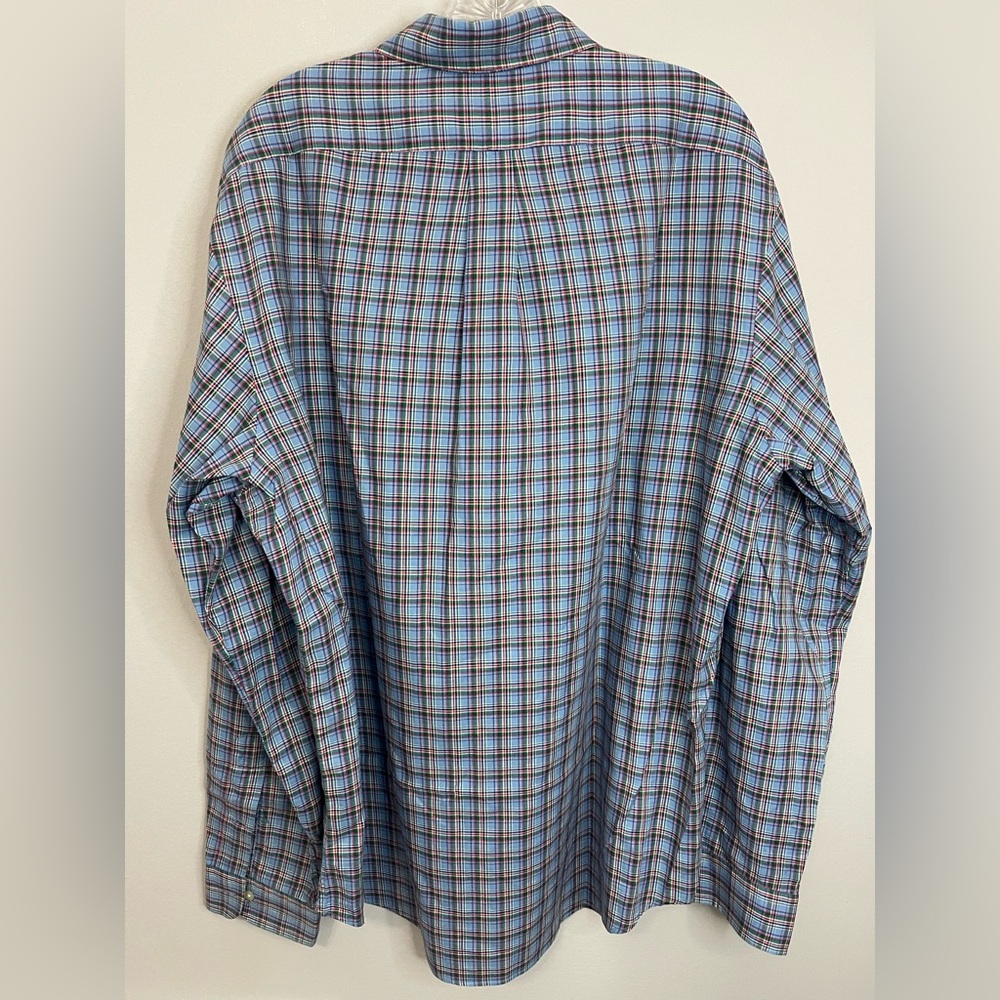 💙 Ralph Lauren Men’s Classic Fit Plaid Button-Down Shirt – Size XL l Poshmark - Picture 2 of 4